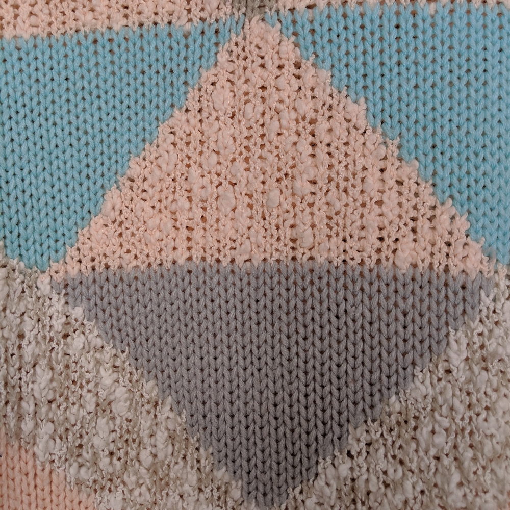Vintage Knit Sweater Mock Neck - Picture 3 of 8